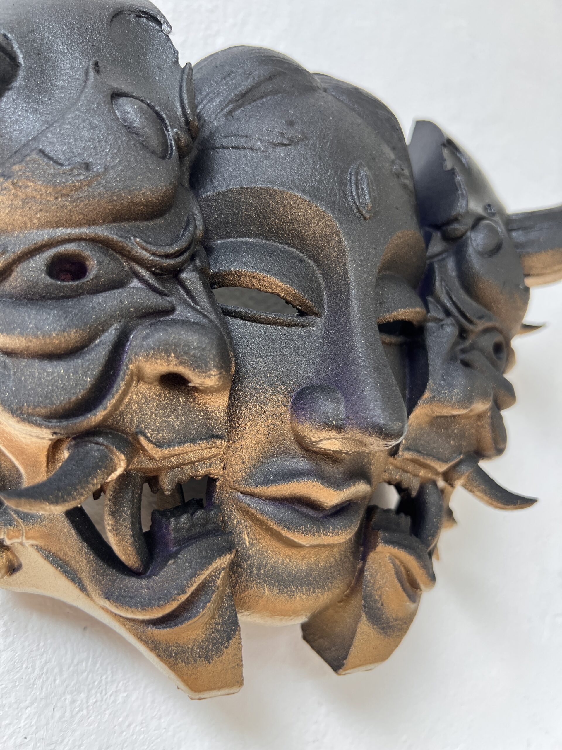 Máscara japonesa HANNYA | Impresión 3D - Imagen 5