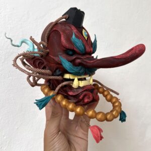 Máscara japonesa TENGU | Impresión 3D
